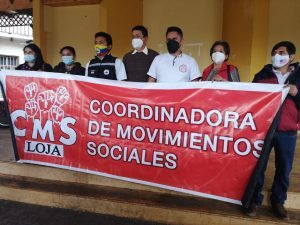 En Loja se suman a la movilización nacional en contra del Gobierno