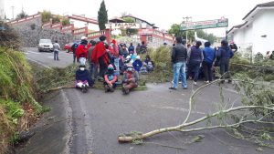 Zonas rurales de Tungurahua  se suman a las movilizaciones
