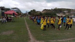 Campeonato de fútbol se inaugura en Tonchigüe