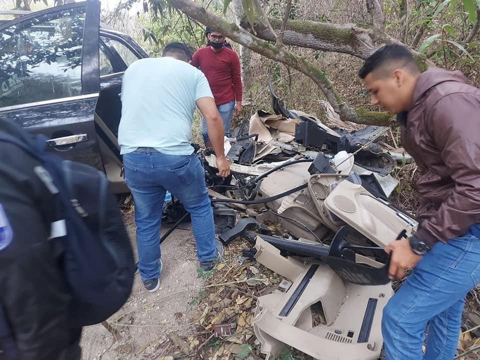 INVESTIGACIÓN. Vehículo robado en Esmeraldas fue recuperado en Manabí .