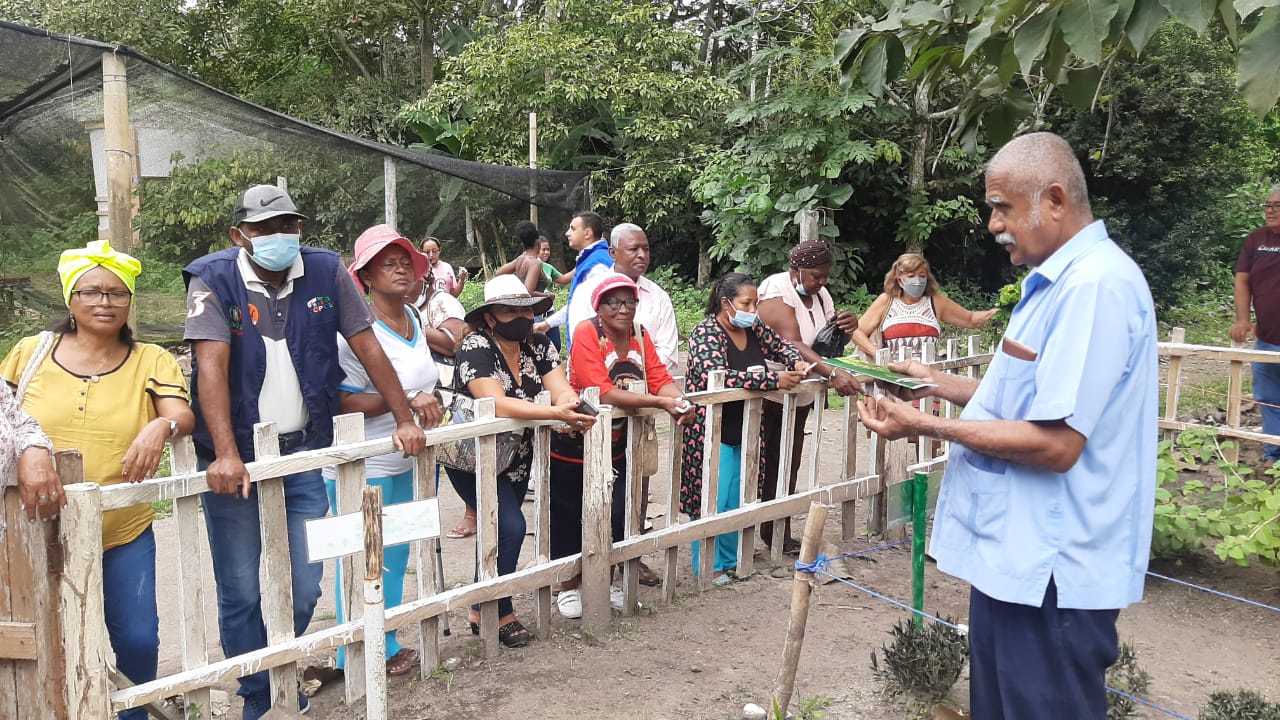 100 adultos mayores visitaron el  Jardín Botánico Tropical de Mútile