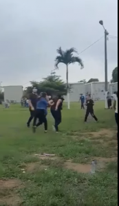 Terror en cementerio de Quevedo, bandas se enfrentaron