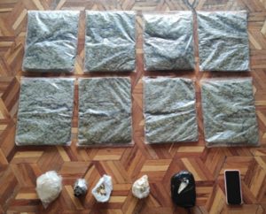 Detenida con más de cuatro kilos de marihuana y cocaína