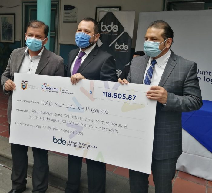 BDE entregó créditos a Loja y Zamora Chinchipe