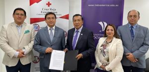 Indoamérica y Cruz Roja trabajan  por el fomento de la investigación
