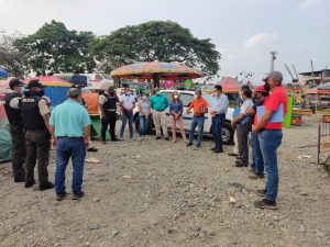 Inspeccionan juegos mecánicos en San Cristóbal