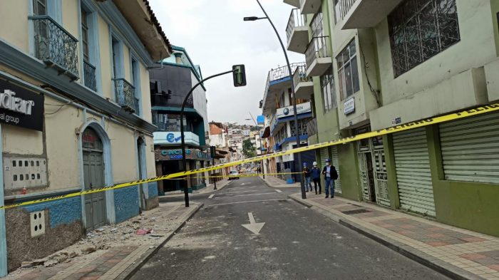 Daños materiales en Zamora y Loja por terremoto en Perú