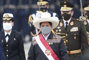 RENUNCIA. El presidente de Perú, Pedro Castillo (foto), aceptó la renuncia de su secretario y hombre de confianza tras el anuncio del hallazgo del dinero.