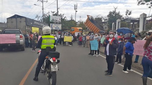 Los vecinos de la Península protestaron en contra de la zona de tolerancia.