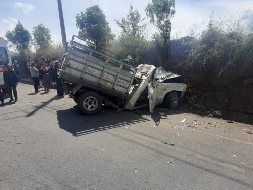 Una conductora falleció después de un accidente de tránsito.