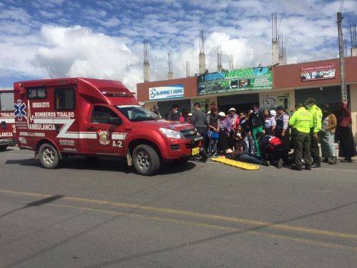 Un hombre de 50 años fue atropellado en el Paso Lateral Sur.