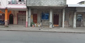 Babahoyo: Sujetos balean vivienda en la calle Olmedo y avenida Vargas Machuca