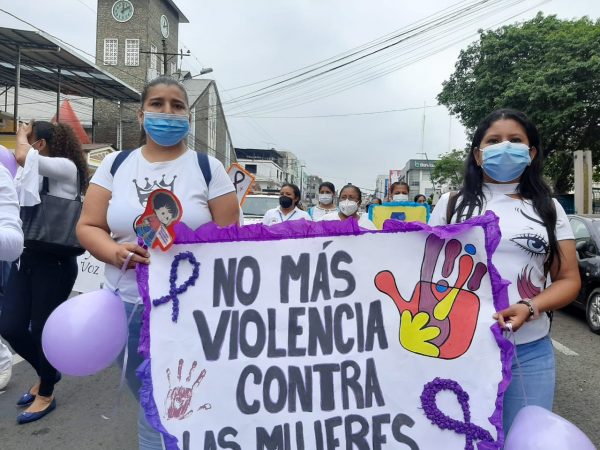 Marcha contra la violencia mujeres