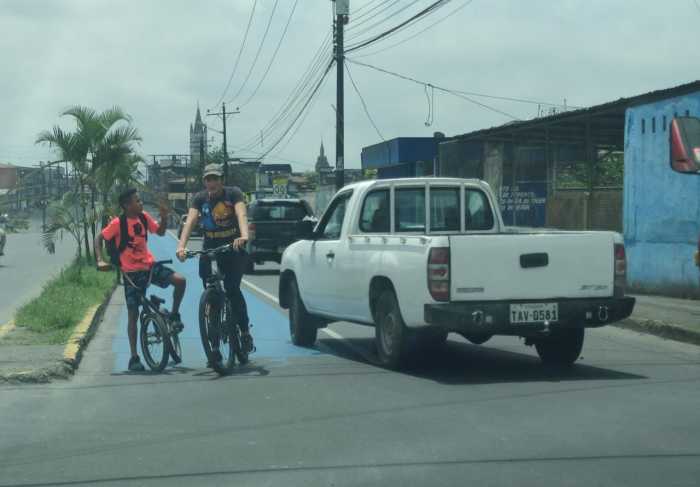Nueva inversión para ciclovía en la Av. Abraham Calazacón