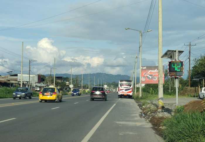 Actualidad. Radares municipales ya funcionan en Santo Domingo.