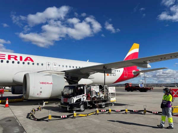 El biocombustible con el que operó la aeronave fue generado por la empresa española Repsol, con base a residuos degradables