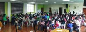 Aglomeraciones en los agasajos navideños ponen en riesgo a niños en Tungurahua