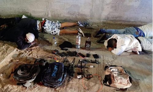 Banda de delincuentes atrapada en el sur de Ambato