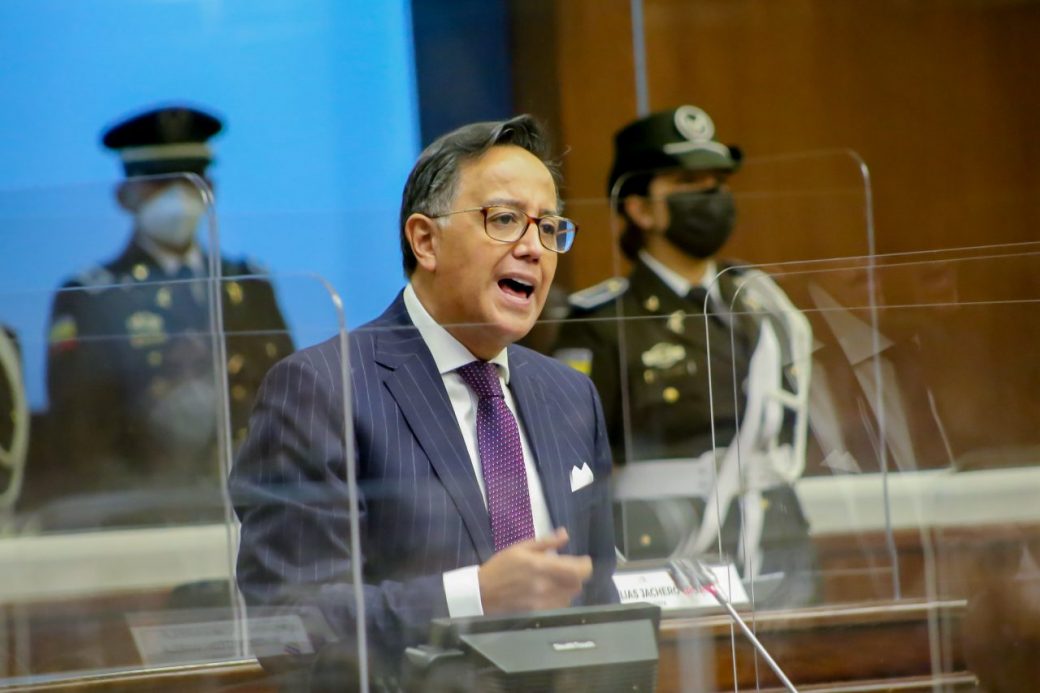 El oficialista Diego Ordoñez fue sancionado por el CAL por expresiones en contra de una colega. Foto. Asamblea.