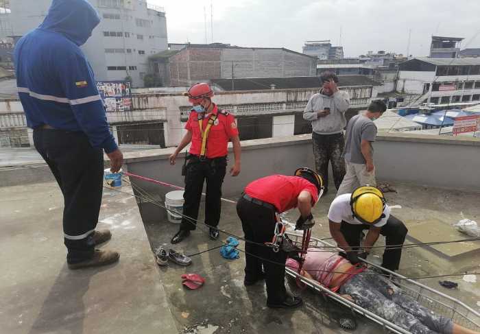 Tragedia. El joven estaba trabajando cuando ocurrió el percance.