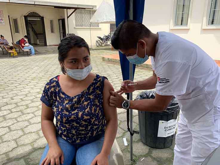 Ausentismo en puntos de vacunación contra la influenza