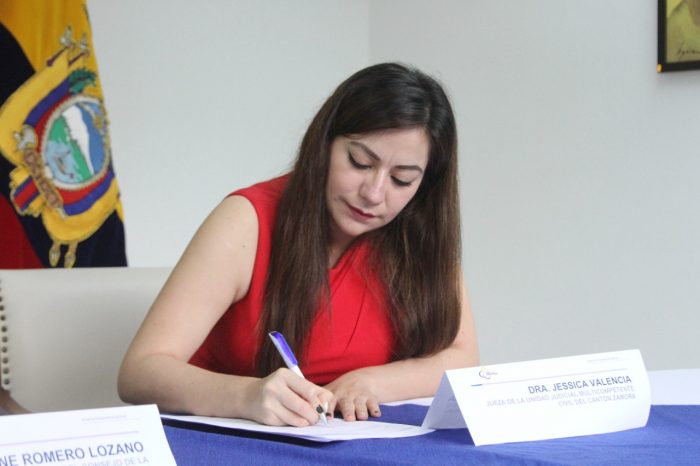 Nueva jueza para la Unidad Judicial Multicompetente Civil de Zamora