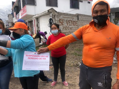 Las personas afectadas piden que alguien se haga responsable por los daños.