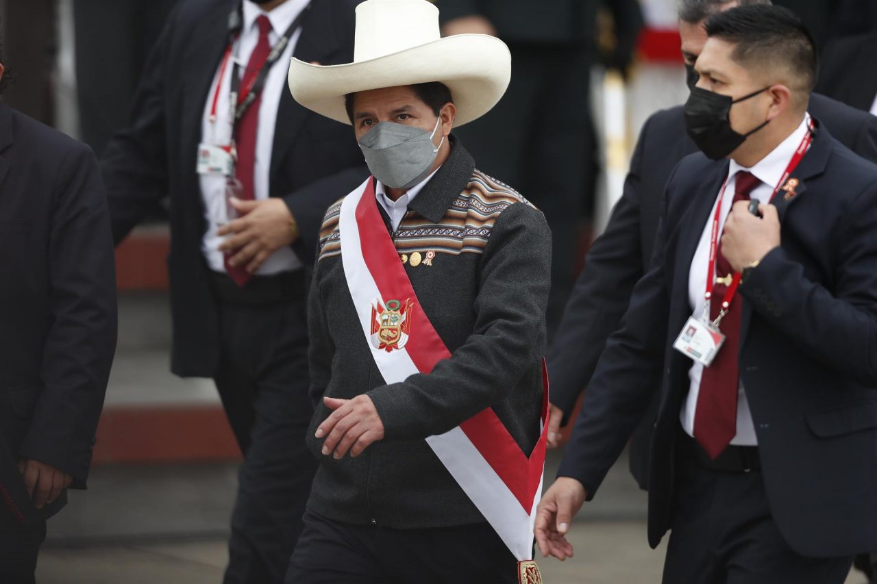 FRACASO. La derecha peruana no obtuvo el martes los votos legislativos suficientes para iniciar la destitución del presidente Pedro Castillo (foto).