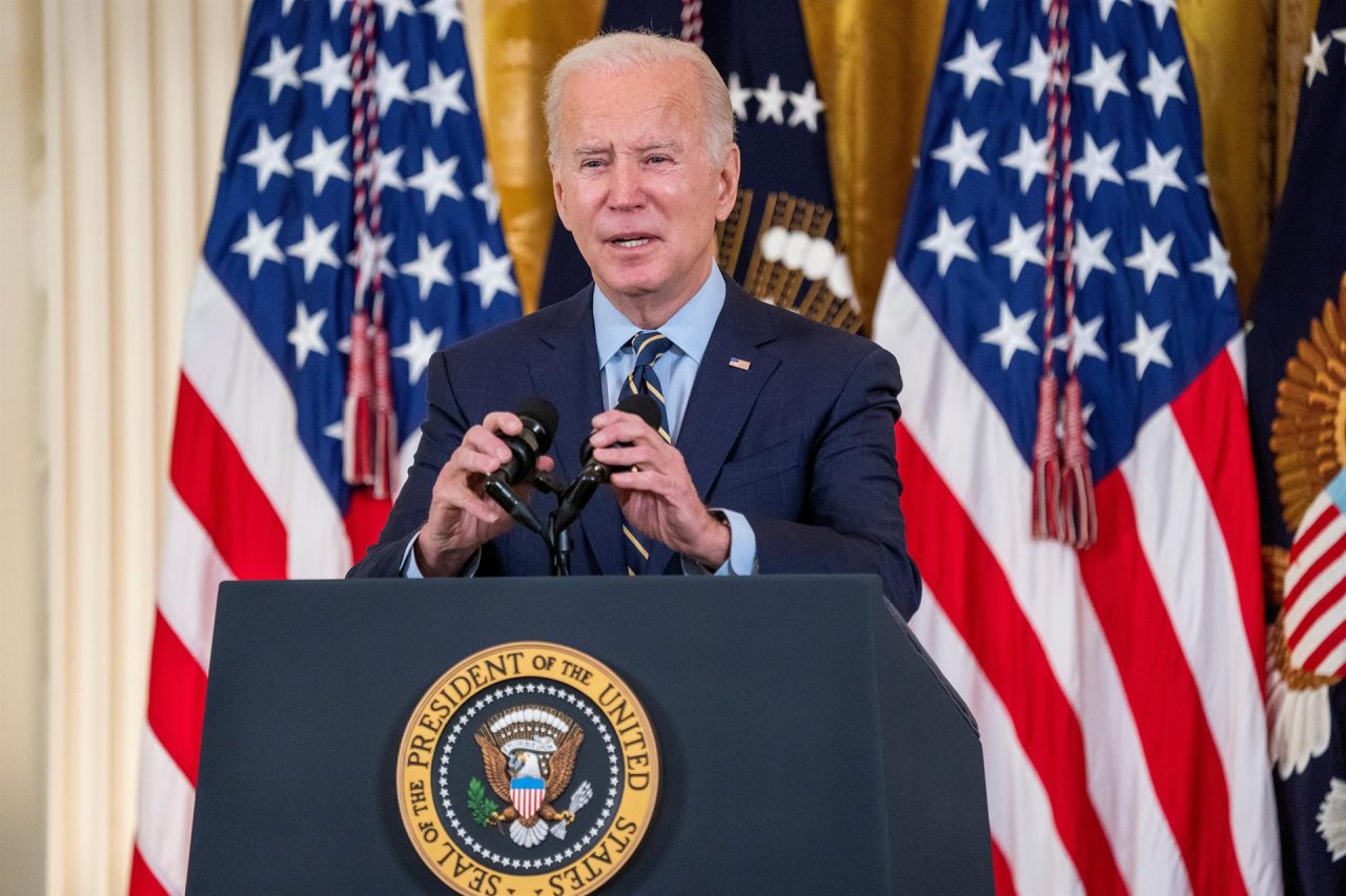 MEDIDAS. El presidente de EE.UU., Joe Biden, habló con sus socios europeos tras el encuentro virtual que mantuvo con su homólogo ruso, Vladimi Putin.