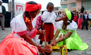 Huella africana en las tradiciones festivas del Chota