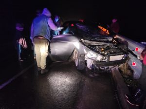 Accidente de tránsito deja un herido en Juan Benigno Vela