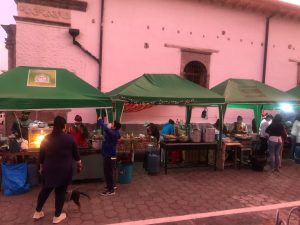 Primera feria de buñuelos en Pinllo