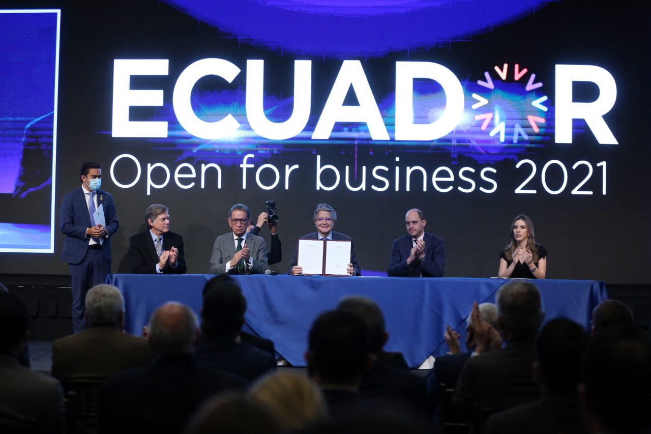 HECHO. Ecuador Open for Business impulsó la estrategia de inversiones de Lasso