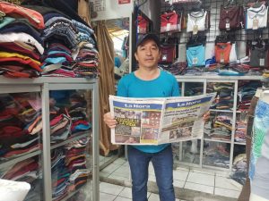 Diario La Hora con su regional en Santo Domingo tiene fieles lectores