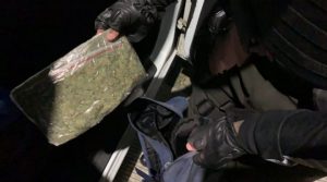 Detenido con un bloque de marihuana al sur de Ambato