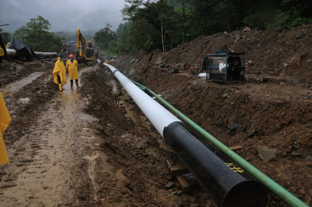 La construcción de la nueva variante del SOTE tiene un avance del 91%.