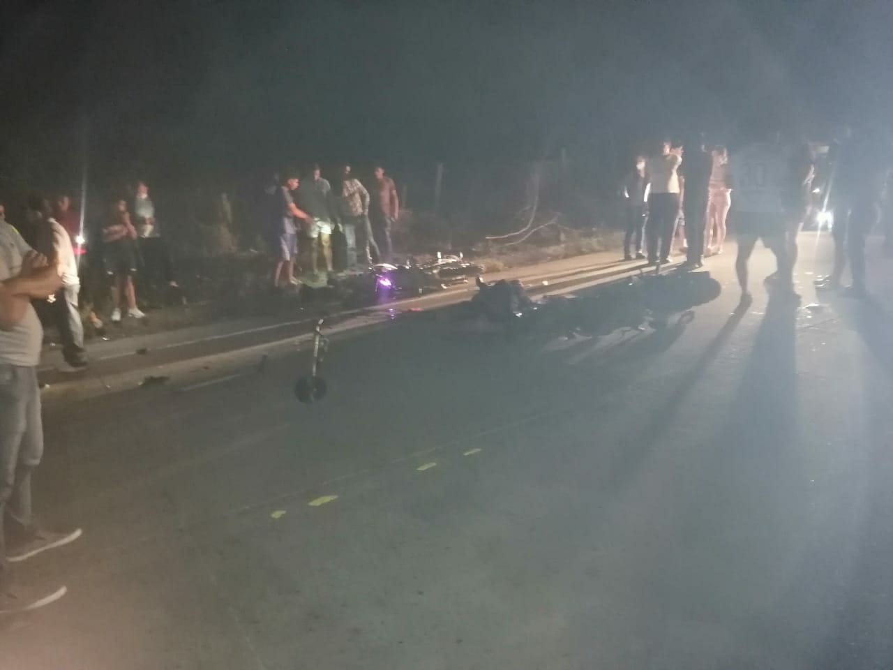 Dos fallecidos en accidente de moto en Celica