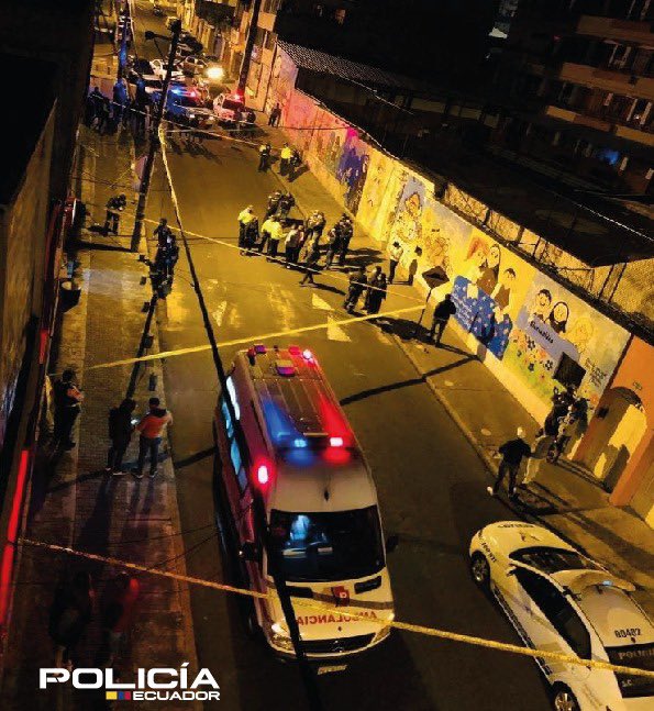 Imágenes del operativo posterior al intento de asalto ocurrido en el norte de Quito.