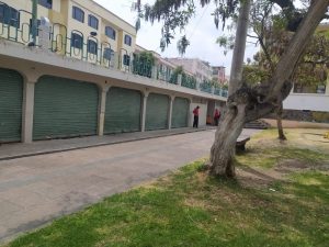 Locales cierran por inseguridad y falta de ventas en el parque La Merced