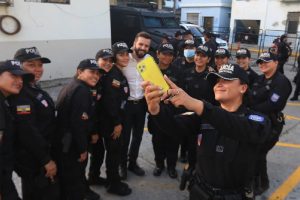 Gobernador del Guayas habló de un déficit de policías