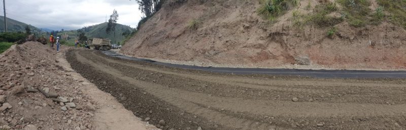 Vía Villonaco-Chuquiribamba debe estar lista en 2023