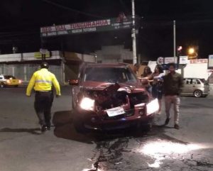 Noche de accidentes de tránsito en Tungurahua