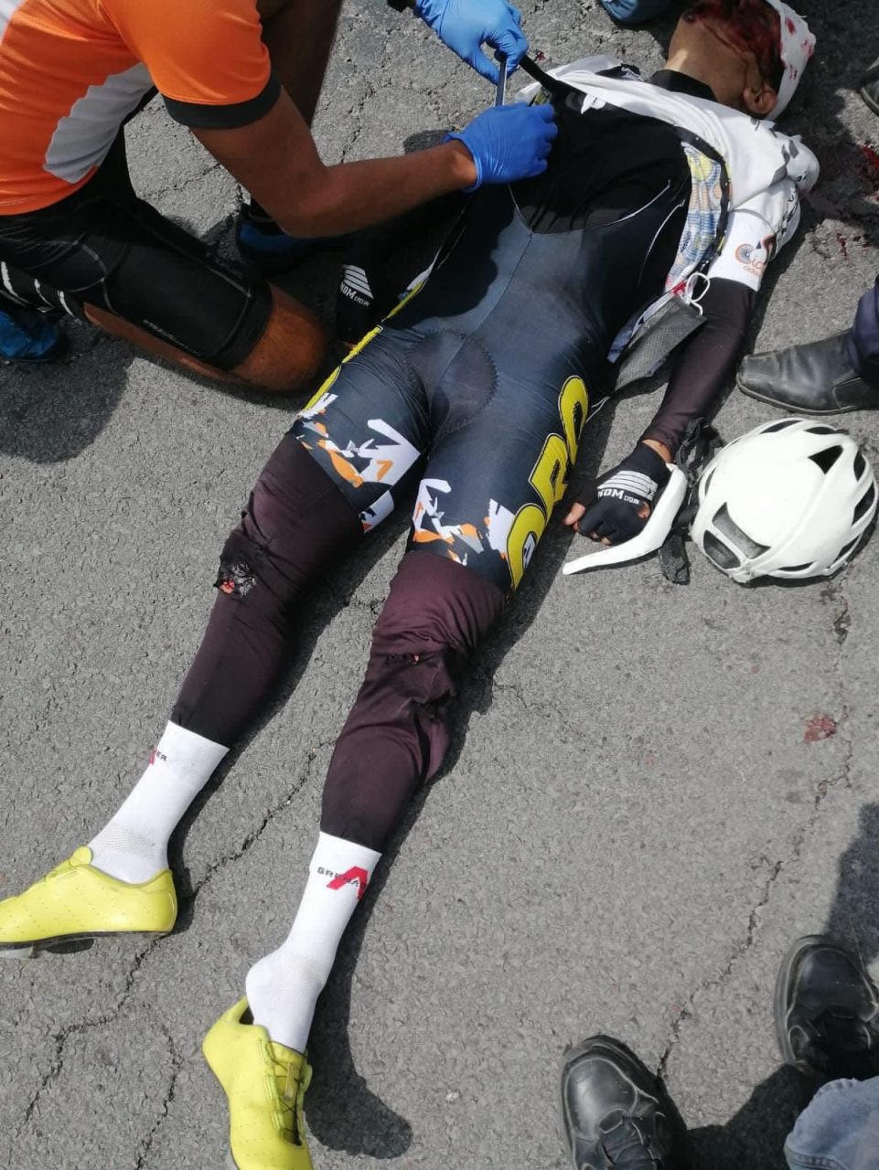 Ciclista atropellado en la Ruta Viva se preparaba para un campeonato