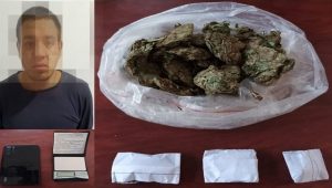 Vendedores de marihuana capturados en Loja