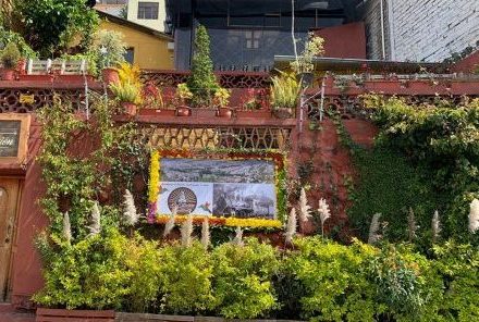 Jardines, balcones, vitrinas, barrios y parroquias se llenan de flores durante las fiestas de Ambato.