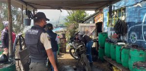 Policía retiene moto con serial adulterado