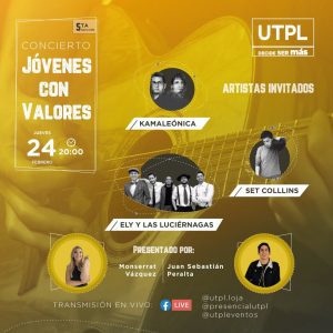 Todo listo para el concierto ‘Jóvenes con valores’