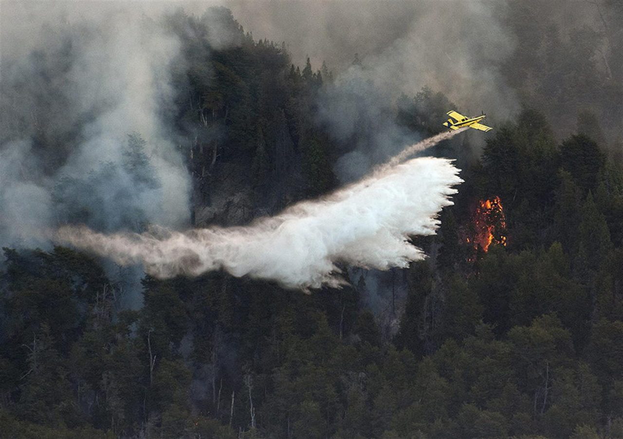 Incendios afectan al mayor humedal argentino