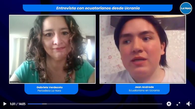 Ecuatorianos en Ucrania piden corredor humanitario para salir
