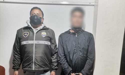 Detenido con cocaína en el centro de Ambato